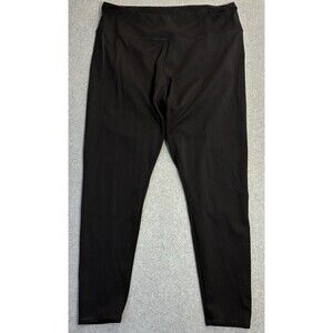 Women’s Maurices Black High Rise Leggings 1X Regular Stretch Athleisure